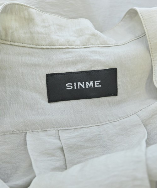 SINME（シンメ）カジュアルシャツ ベージュ サイズ:M レディース/2200631363101