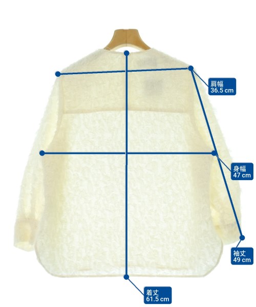 SINME（シンメ）ブラウス 白 サイズ:M レディース/2200642144232