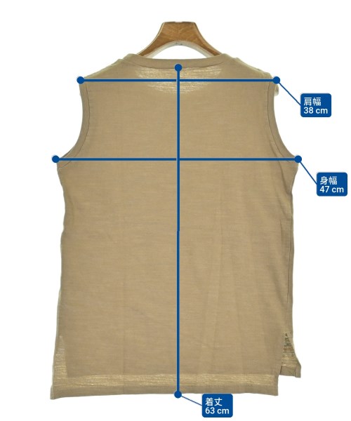 GOOD GRIEF（グッドグリーフ）ノースリーブ 茶 サイズ:F レディース/2200612633209