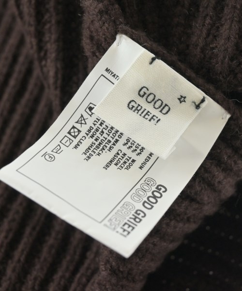 GOOD GRIEF（グッドグリーフ）マフラー 茶 サイズ:M レディース/2200644730020