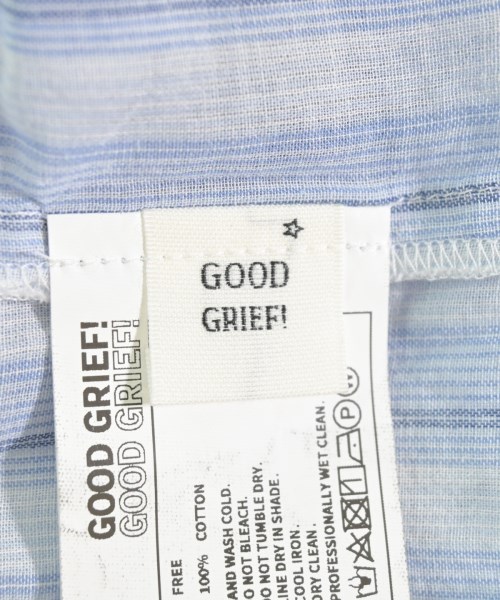 GOOD GRIEF（グッドグリーフ）シャツワンピース 青 サイズ:F レディース/2200579110041