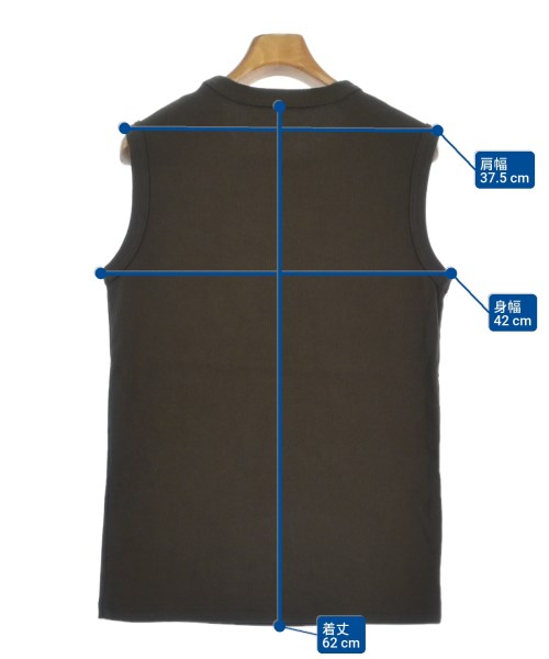 GOOD GRIEF（グッドグリーフ）タンクトップ 茶 サイズ:F レディース/2200579110225