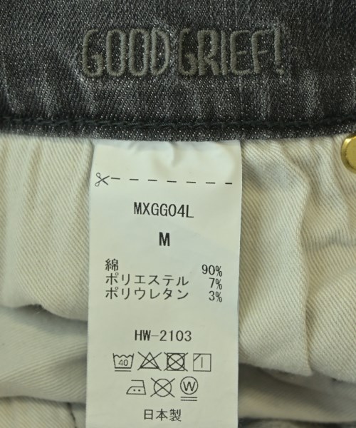 GOOD GRIEF（グッドグリーフ）デニムパンツ グレー サイズ:M レディース/2200676906011