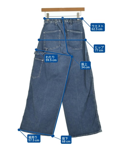 GOOD GRIEF（グッドグリーフ）デニムパンツ 青 サイズ:XS レディース/2200675176101