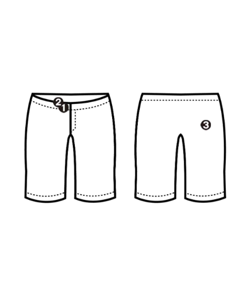 GOOD GRIEF（グッドグリーフ）ショートパンツ 茶 サイズ:M レディース/2200689644078