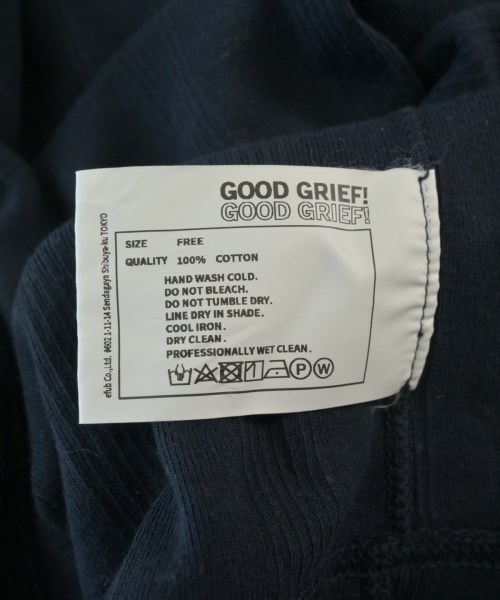 GOOD GRIEF（グッドグリーフ）タンクトップ 紺 サイズ:F レディース/2200645426090