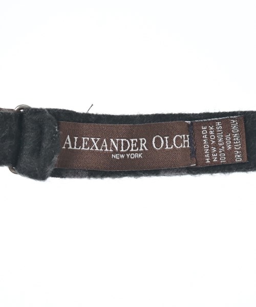 ALEXANDER OLCH（アレキサンダーオルチ）ネクタイ グレー サイズ:- メンズ/2200687523382