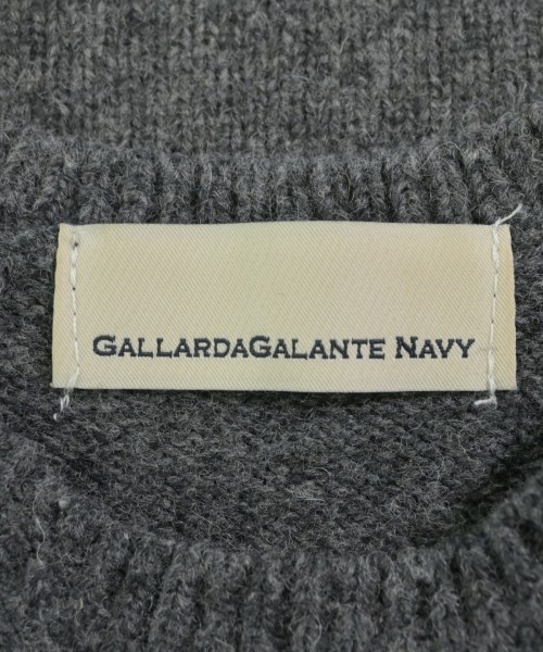 GALLARDAGALANTE NAVY（ガリャルダガランテネイビー）ニット・セーター グレー サイズ:F レディース/2200622351049