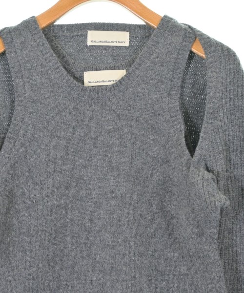 GALLARDAGALANTE NAVY（ガリャルダガランテネイビー）ニット・セーター グレー サイズ:F レディース/2200622351049