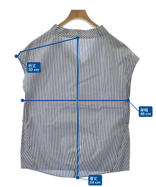 GALLARDAGALANTE NAVY（ガリャルダガランテネイビー）ブラウス 青 サイズ:F レディース/2200620379038