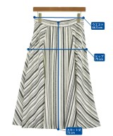 GALLARDAGALANTE NAVY（ガリャルダガランテネイビー）ロング・マキシ丈スカート 白 サイズ:1(S位) レディース/2200617658061