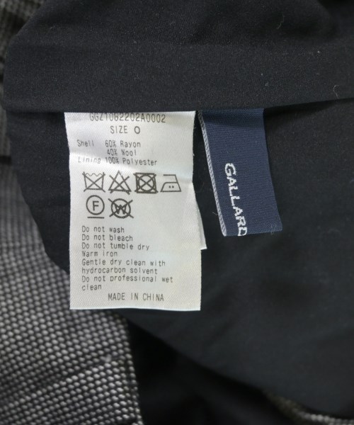 GALLARDAGALANTE NAVY（ガリャルダガランテネイビー）スラックス 黒 サイズ:0(XS位) レディース/2200611157195