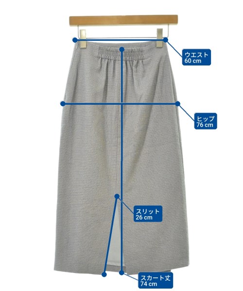 GALLARDAGALANTE NAVY（ガリャルダガランテネイビー）ロング・マキシ丈スカート その他（柄物・カラフル） サイズ:0(XS位) レディース/2200676057010