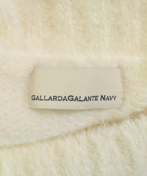 GALLARDAGALANTE NAVY（ガリャルダガランテネイビー）ニット・セーター 白 サイズ:F レディース/2200679262213