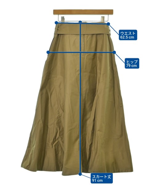 GALLARDAGALANTE NAVY（ガリャルダガランテネイビー）ロング・マキシ丈スカート ベージュ サイズ:0(XS位) レディース/2200647999110