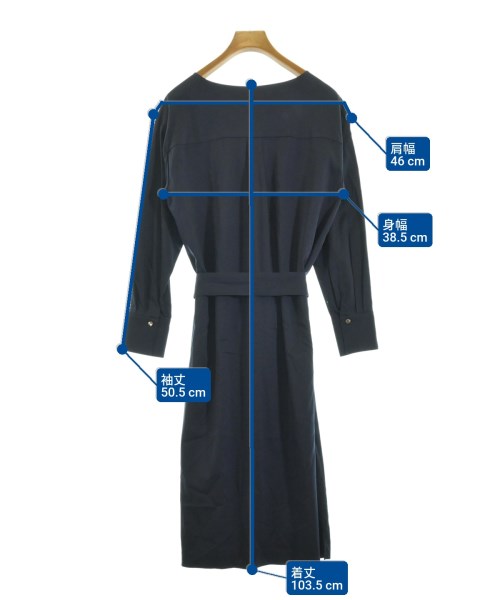 GALLARDAGALANTE NAVY（ガリャルダガランテネイビー）シャツワンピース 紺 サイズ:F レディース/2200656304035