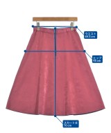 GALLARDAGALANTE NAVY（ガリャルダガランテネイビー）ロング・マキシ丈スカート 赤 サイズ:38(M位) レディース/2200656173082