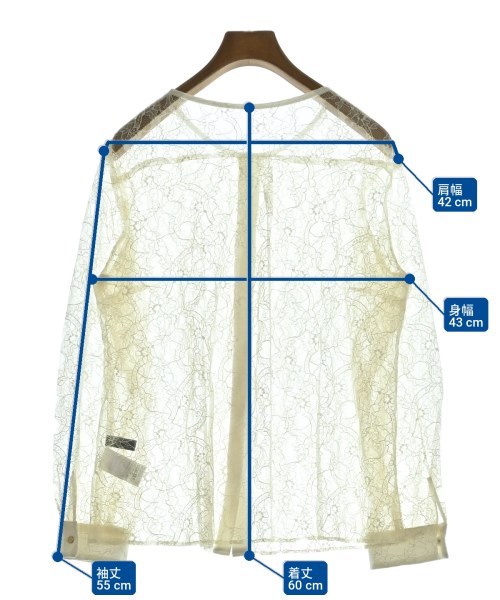 GALLARDAGALANTE NAVY（ガリャルダガランテネイビー）カジュアルシャツ 黄 サイズ:F レディース/2200714357102