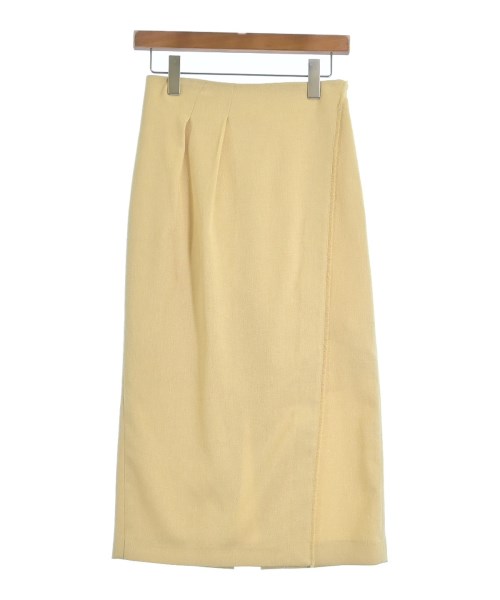 GALLARDAGALANTE NAVY(ガリャルダガランテネイビー)ロング・マキシ丈スカート 黄 サイズ:1(S位)/2200643022034