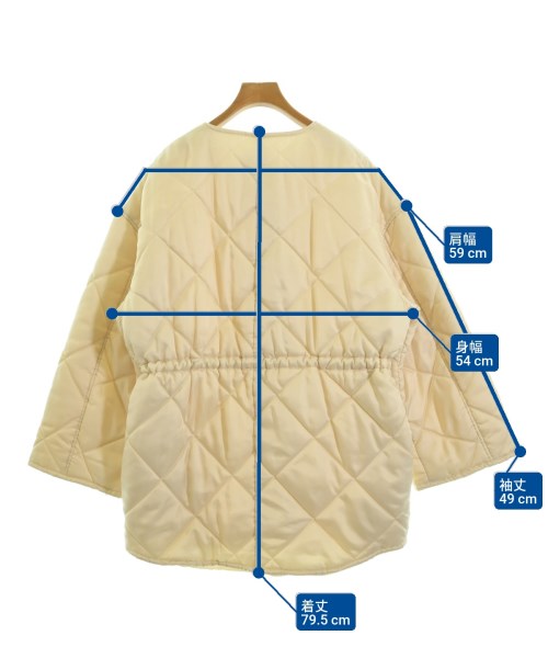 GALLARDAGALANTE NAVY（ガリャルダガランテネイビー）コート 白 サイズ:F レディース/2200657224028