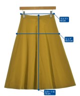 GALLARDAGALANTE NAVY（ガリャルダガランテネイビー）ロング・マキシ丈スカート 黄 サイズ:1(S位) レディース/2200653280042