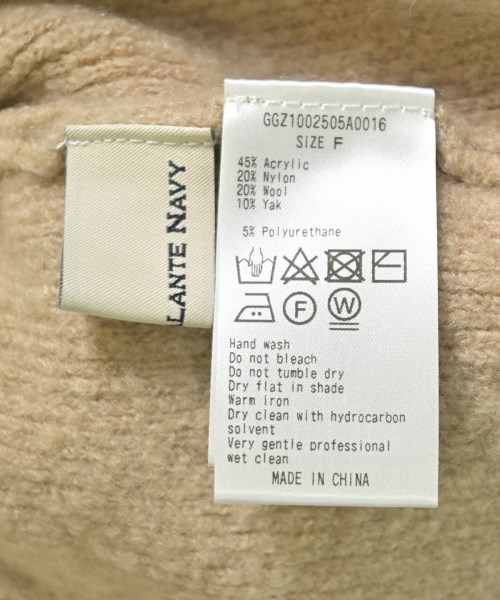 GALLARDAGALANTE NAVY（ガリャルダガランテネイビー）その他 ベージュ サイズ:F レディース/2200720563016