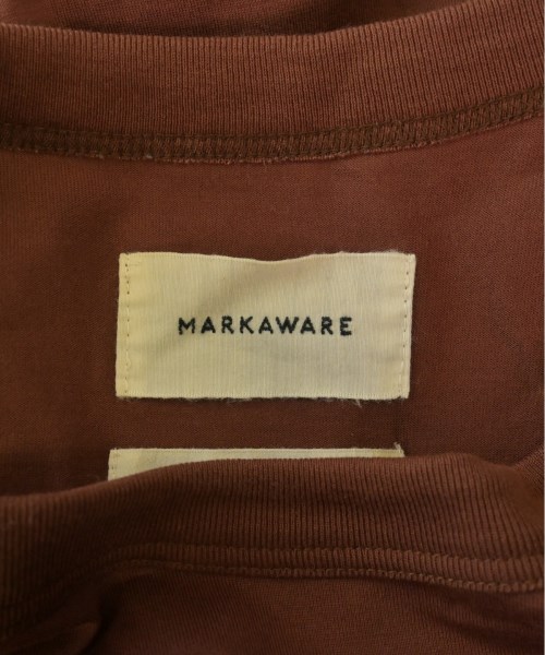 MARKAWARE（マーカウェア）Tシャツ・カットソー 茶 サイズ:2(M位) メンズ/2200507485067