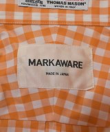 MARKAWARE（マーカウェア）カジュアルシャツ オレンジ サイズ:1(S位) メンズ/2200620617840