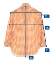 MARKAWARE（マーカウェア）カジュアルシャツ オレンジ サイズ:1(S位) メンズ/2200620617840