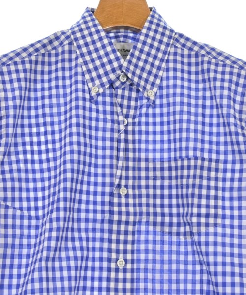 MARKAWARE（マーカウェア）カジュアルシャツ 青 サイズ:1(S位) メンズ/2200620617857