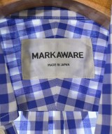MARKAWARE（マーカウェア）カジュアルシャツ 青 サイズ:1(S位) メンズ/2200620617857