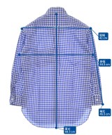 MARKAWARE（マーカウェア）カジュアルシャツ 青 サイズ:1(S位) メンズ/2200620617857