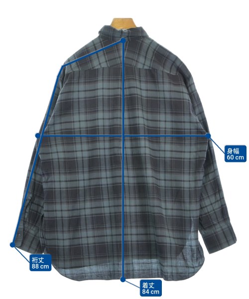 MARKAWARE（マーカウェア）カジュアルシャツ グレー サイズ:3(L位) メンズ/2200536561060