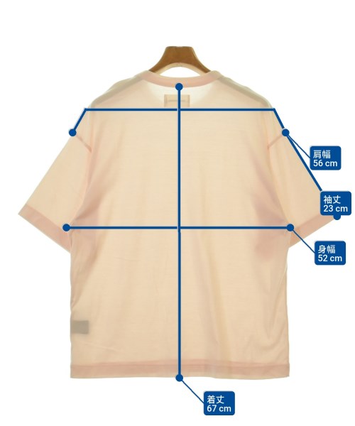 MARKAWARE（マーカウェア）Tシャツ・カットソー ピンク サイズ:1(S位) メンズ/2200536890047