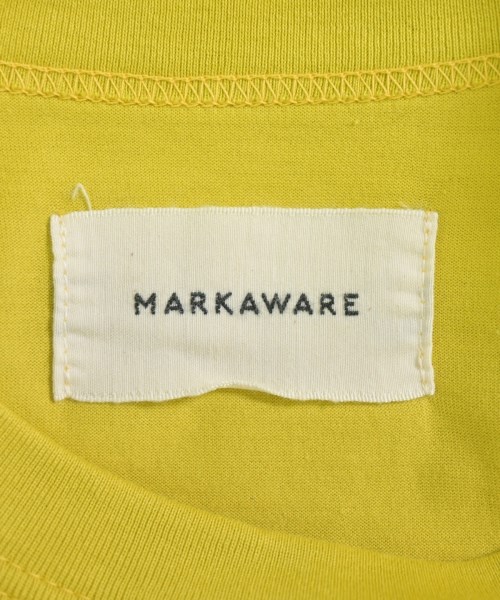 MARKAWARE（マーカウェア）Tシャツ・カットソー 黄 サイズ:1(S位) メンズ/2200536890054