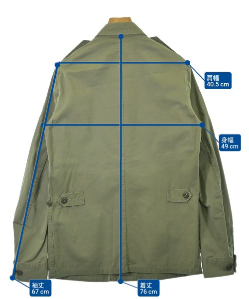 MARKAWARE（マーカウェア）ミリタリーブルゾン カーキ サイズ:3(L位) メンズ/2200534663032