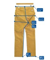 MARKAWARE（マーカウェア）チノパン 黄 サイズ:-(S位) メンズ/2200542703034