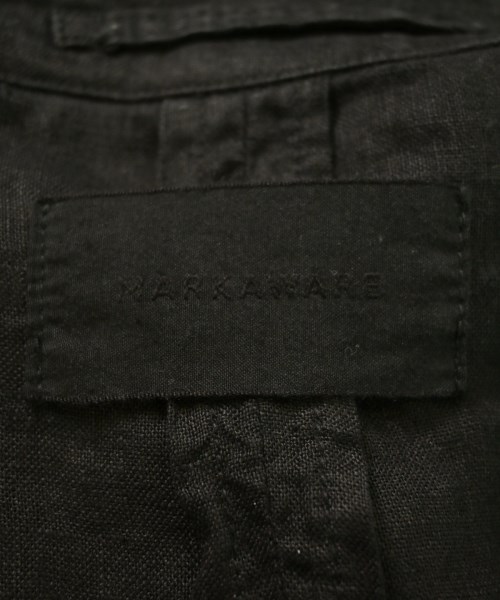 MARKAWARE（マーカウェア）カジュアルジャケット 黒 サイズ:1(S位) メンズ/2200632091034