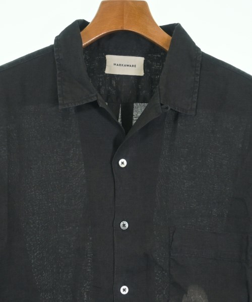 MARKAWARE（マーカウェア）カジュアルシャツ 黒 サイズ:2(M位) メンズ/2200609028056