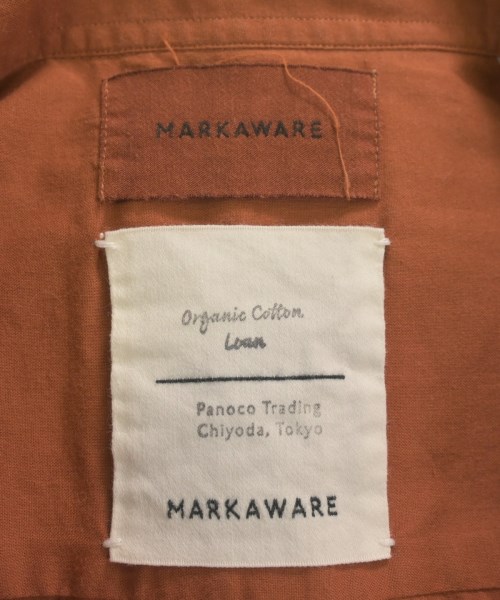 MARKAWARE（マーカウェア）カジュアルシャツ オレンジ サイズ:2(M位) メンズ/2200606983051
