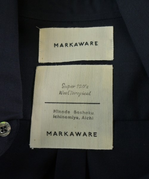 MARKAWARE（マーカウェア）カジュアルシャツ 紺 サイズ:1(S位) メンズ/2200604902016