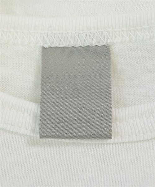 MARKAWARE（マーカウェア）Tシャツ・カットソー 白 サイズ:0(XS位) メンズ/2200576424226