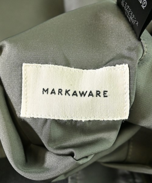 MARKAWARE（マーカウェア）ミリタリーブルゾン カーキ サイズ:1(S位) メンズ/2200677326016