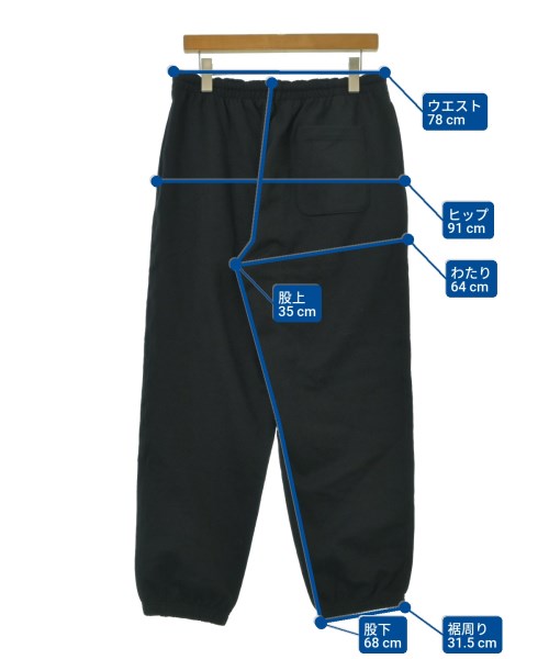 MARKAWARE（マーカウェア）スウェットパンツ 黒 サイズ:3(L位) メンズ/2200676331097