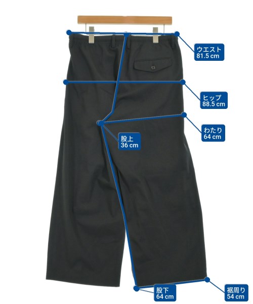 MARKAWARE（マーカウェア）スラックス 黒 サイズ:2(M位) メンズ/2200679463023