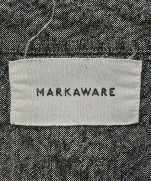 MARKAWARE（マーカウェア）カジュアルシャツ グレー サイズ:1(S位) メンズ/2200694792054
