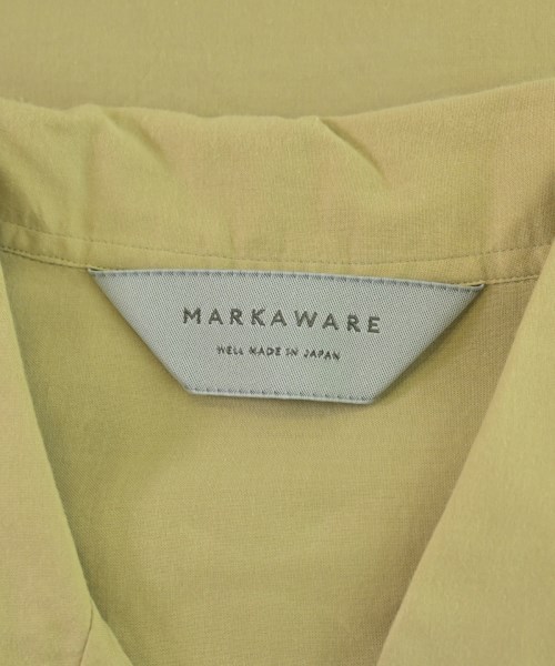 MARKAWARE（マーカウェア）カジュアルシャツ ベージュ サイズ:1(M位) メンズ/2200696579141