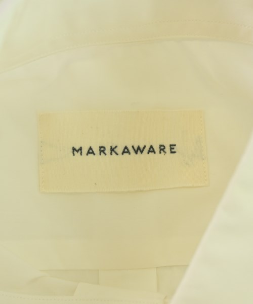 MARKAWARE（マーカウェア）カジュアルシャツ 白 サイズ:2(M位) メンズ/2200696863073