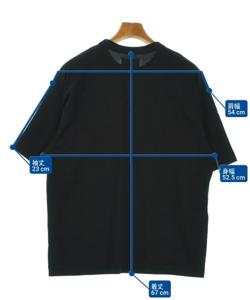MARKAWARE（マーカウェア）Tシャツ・カットソー 黒 サイズ:1(S位) メンズ/2200700674015