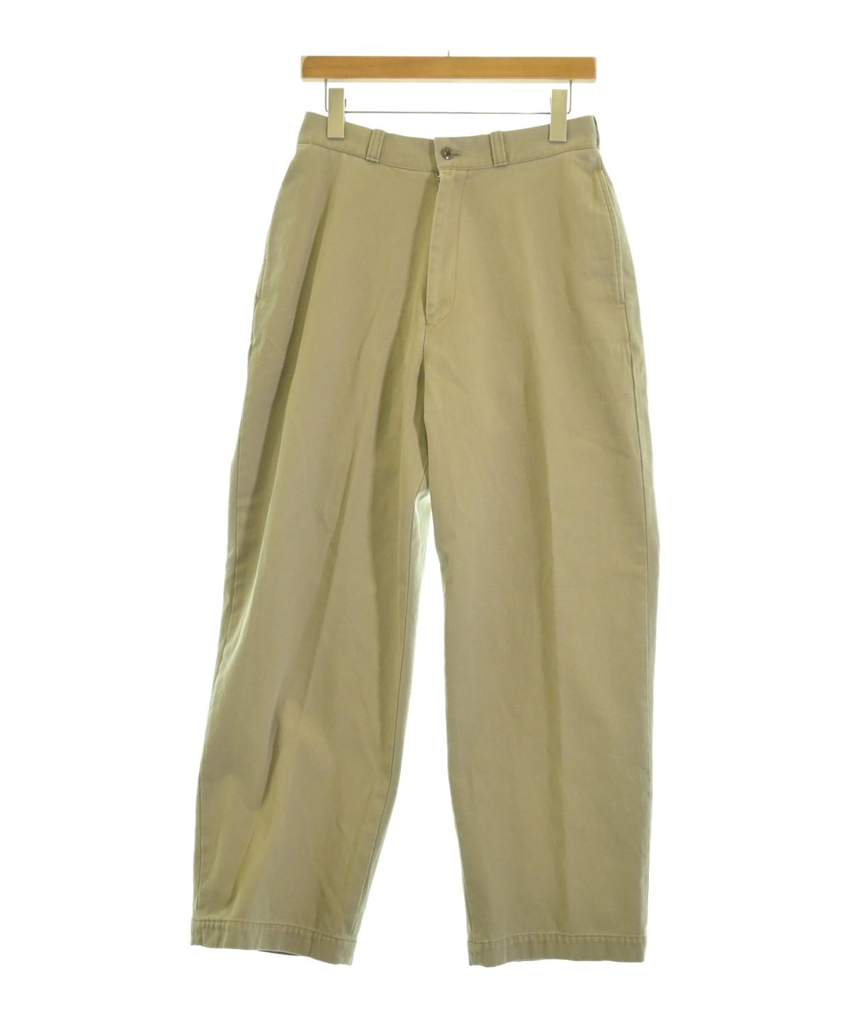 MARKAWARE（マーカウェア）チノパン ベージュ サイズ:1(S位) メンズ